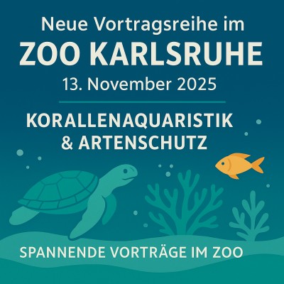 Zoo Karlsruhe startet vielfältige Vortragsreihe zu Tier- und Artenschutz